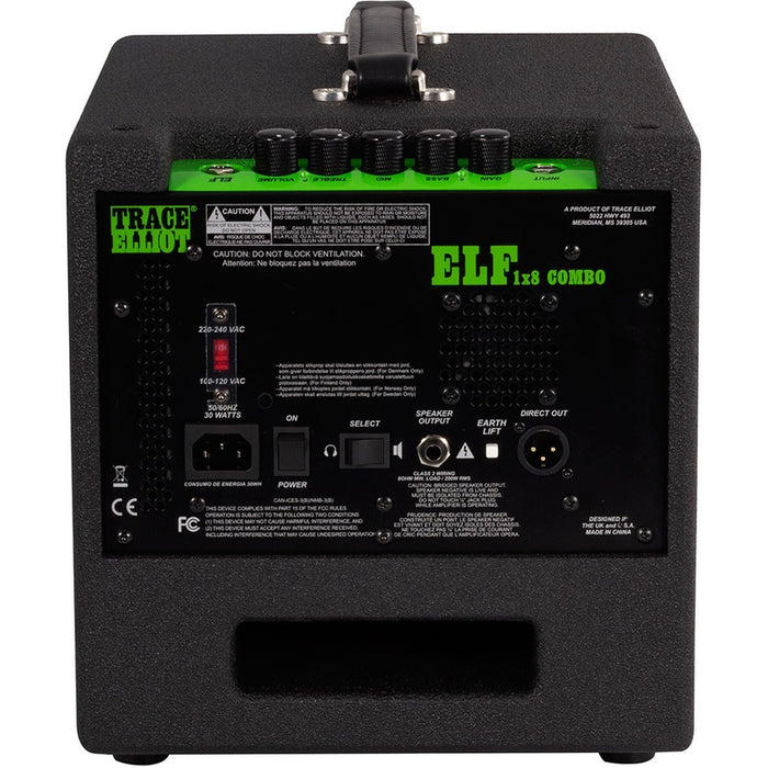 Trace Elliot ELF Series Ultra Compact Bass Amplifier Combo 200-Watt 1x8"