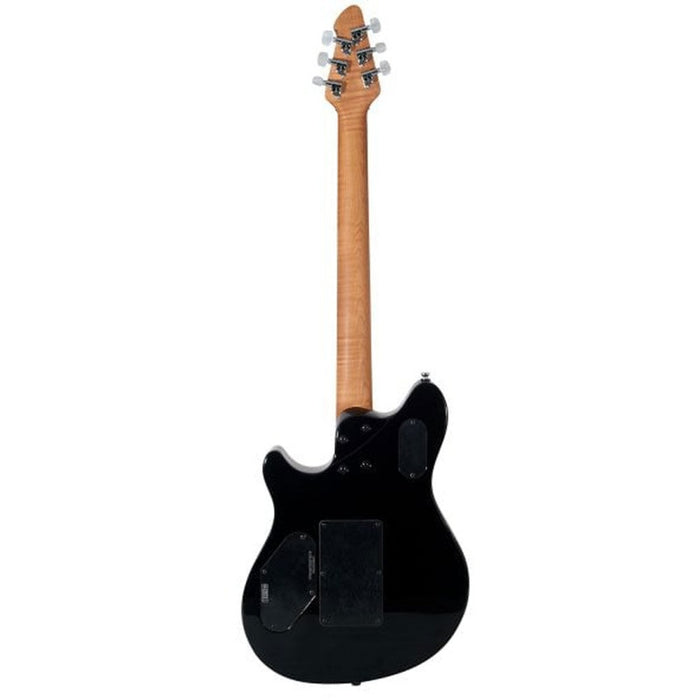 Peavey HP-2 Series Electric Guitar in Poplar Burl Transparent Black Finish