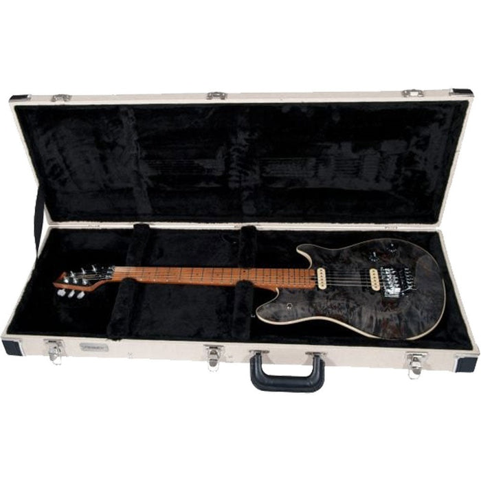 Peavey HP-2 Series Electric Guitar in Poplar Burl Transparent Black Finish
