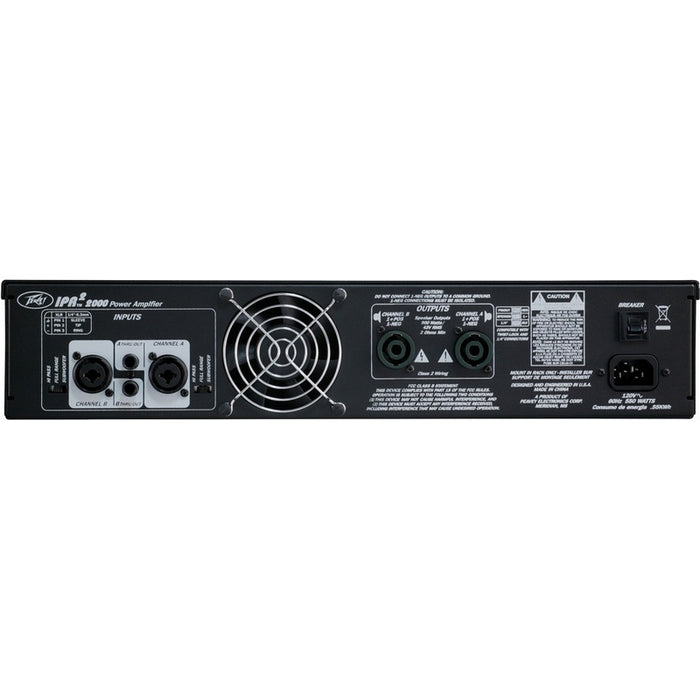 Peavey IPR2 2000 Lightweight Power Amp (350W/Channel @ 4 Ohms)