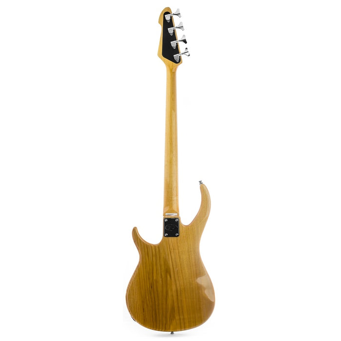 Peavey Milestone Series 4 String Bass Guitar in Natural
