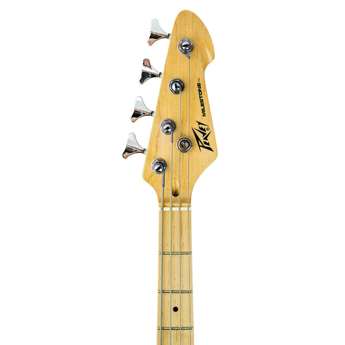 Peavey Milestone Series 4 String Bass Guitar in Natural