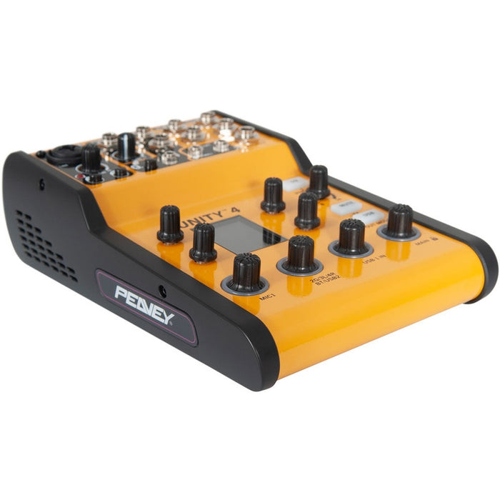Peavey Unity Series "UNITY-4" Digital 4-Channel Mixer with Bluetooth