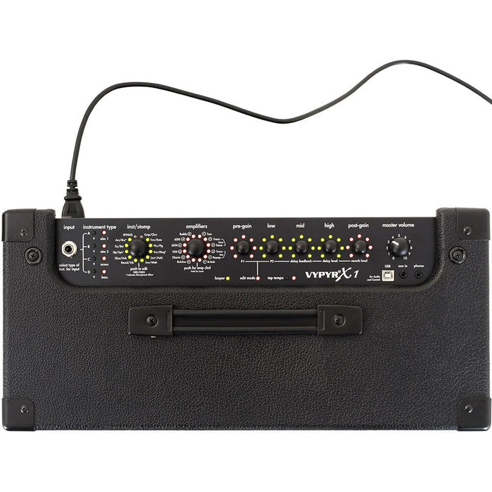 Peavey Vypyr X-Series "X1" Modeling Guitar Amp Combo 30-Watt 1x8"