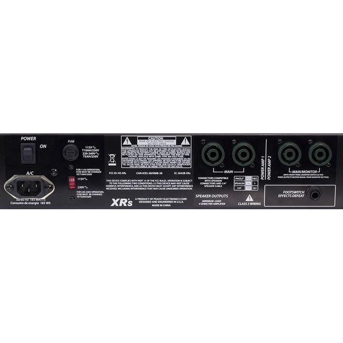 Peavey XR Series "XR-S" Portable 8-Channel, 1500 Watt Powered Mixer