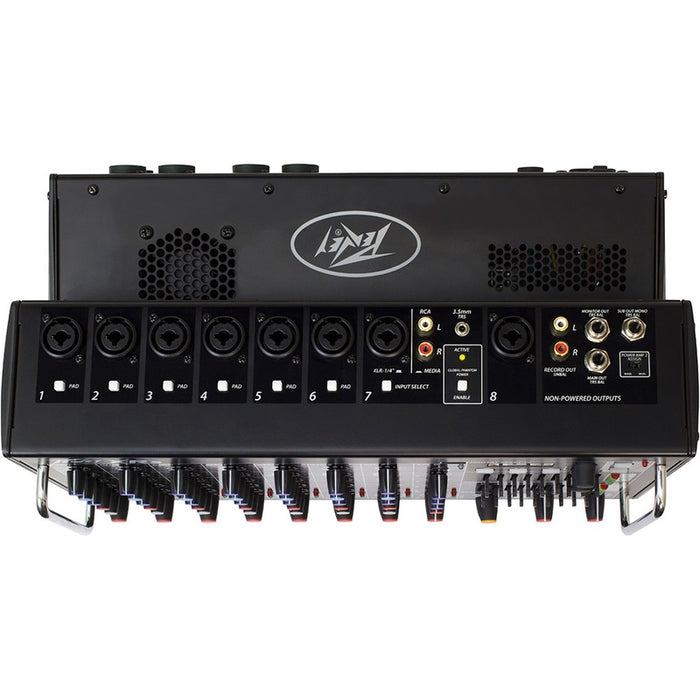 Peavey XR Series "XR-S" Portable 8-Channel, 1500 Watt Powered Mixer