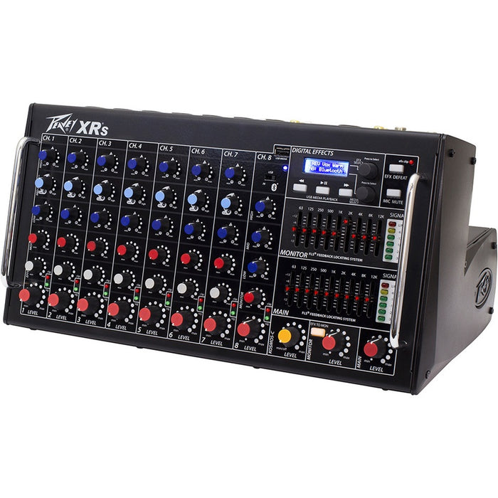 Peavey XR Series "XR-S" Portable 8-Channel, 1500 Watt Powered Mixer
