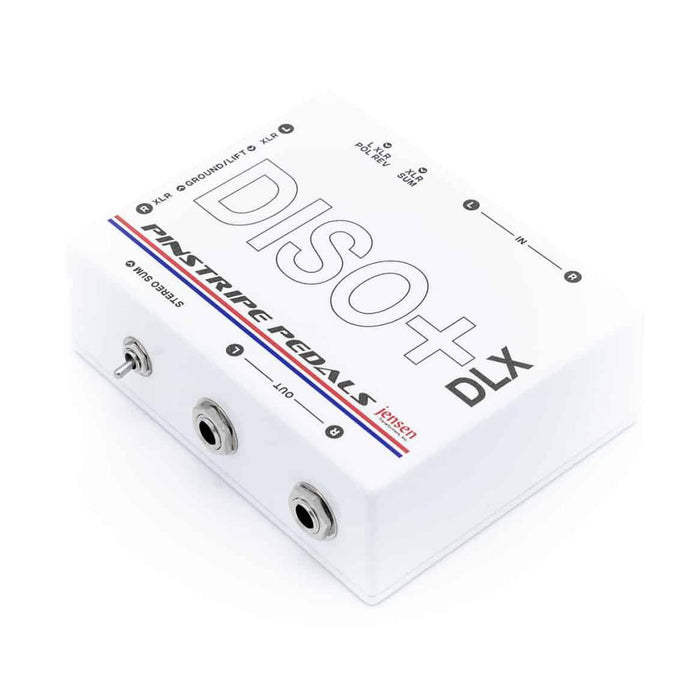 Pinstripe Pedals | DISO Plus DLX | w/ XLR Sum & Polarity Reverse | Dual / Stereo Isolator DI