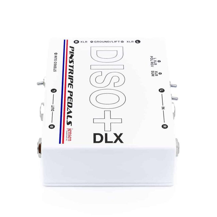 Pinstripe Pedals | DISO Plus DLX | w/ XLR Sum & Polarity Reverse | Dual / Stereo Isolator DI