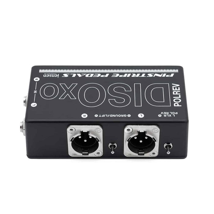 Pinstripe Pedals | DISO xo POLREV | Stereo Isolator DI | w/ Jensen Transformer & Polarity Switch