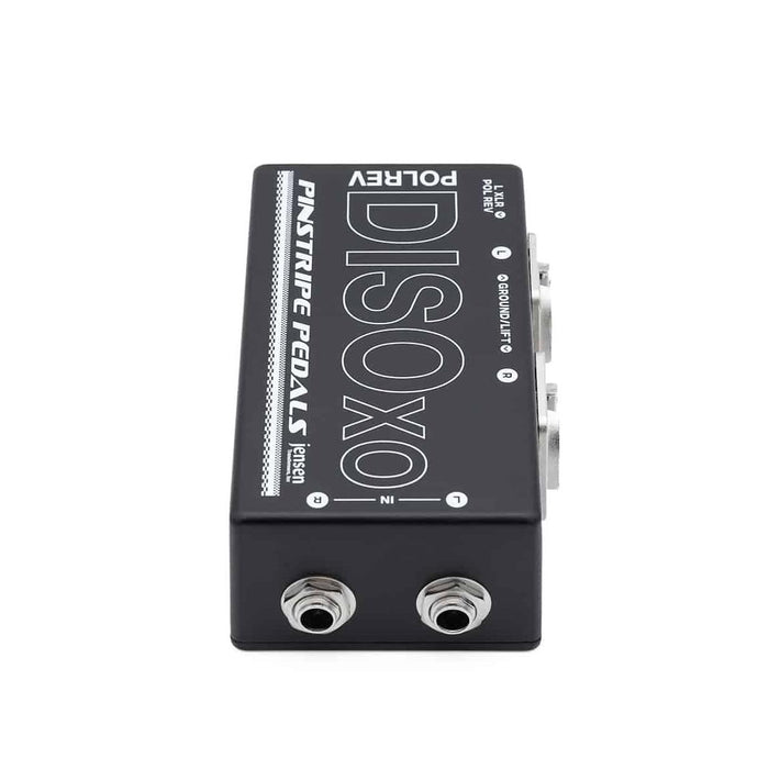 Pinstripe Pedals | DISO xo POLREV | Stereo Isolator DI | w/ Jensen Transformer & Polarity Switch