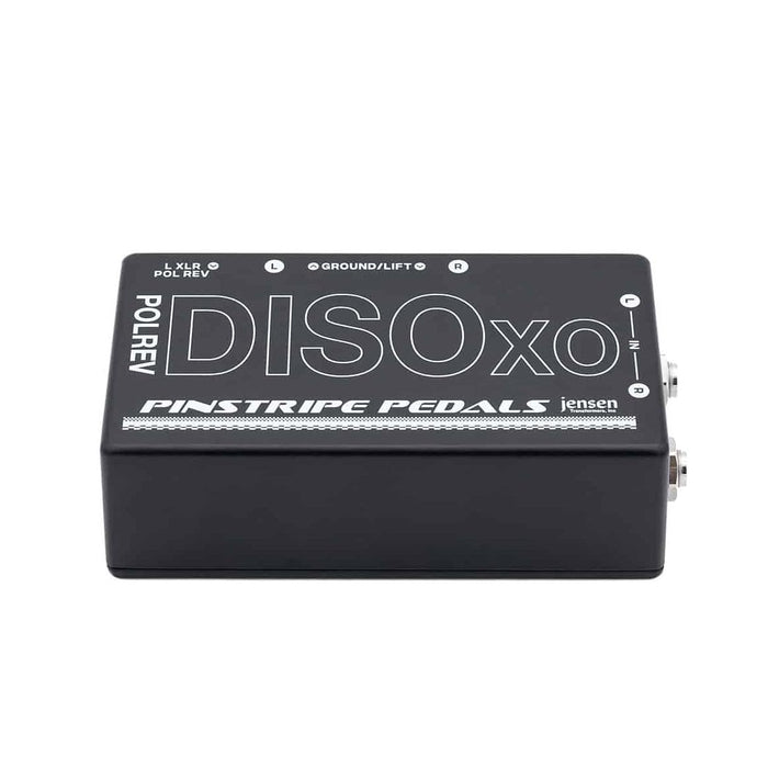 Pinstripe Pedals | DISO xo POLREV | Stereo Isolator DI | w/ Jensen Transformer & Polarity Switch