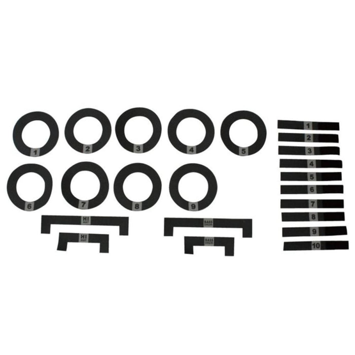Protection Racket Drum Mat Marker Pack Numbered