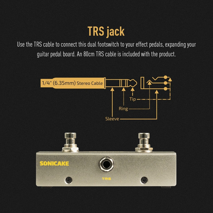 Sonicake - Dual Footswitch