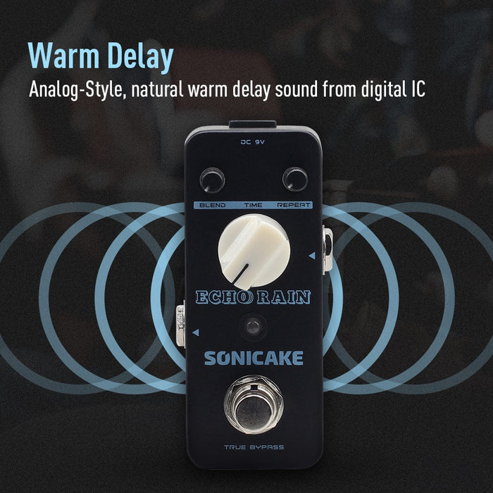 Sonicake - Echo Rain Delay - Mini Guitar Pedal