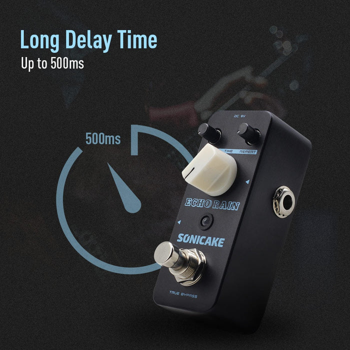 Sonicake - Echo Rain Delay - Mini Guitar Pedal