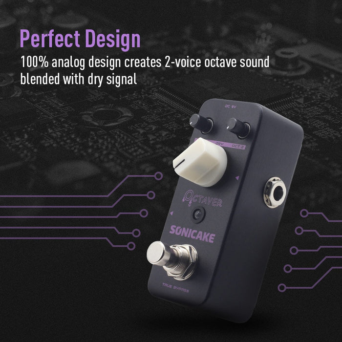 Sonicake - Octaver - Mini Guitar Pedal