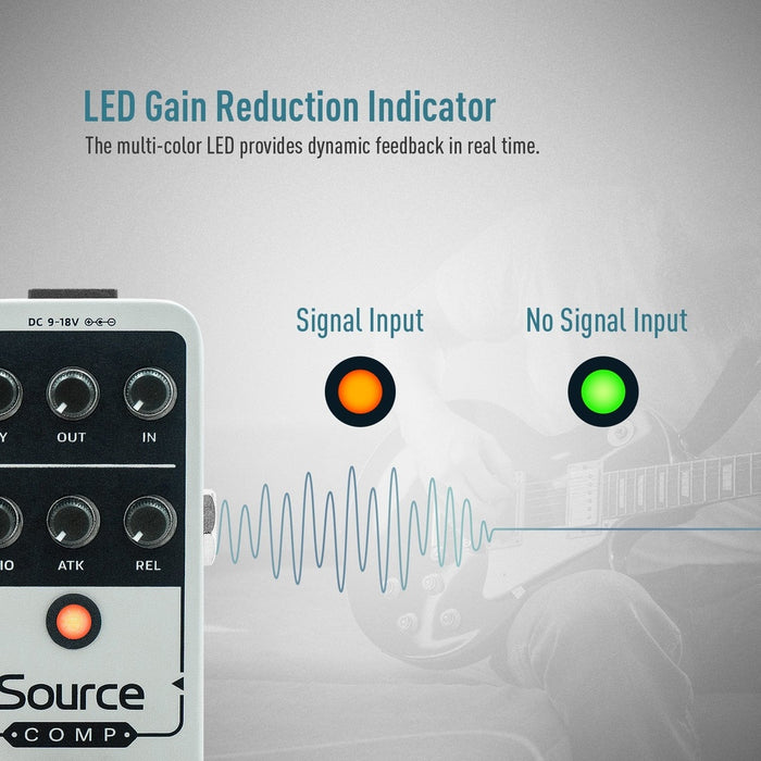 Sonicake - Source Comp 1176 Style Compressor - Mini Guitar Pedal