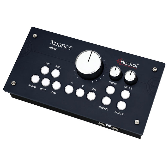 Radial | Nuance Select | Studio Monitor Controller | Matched Attenuation Technology