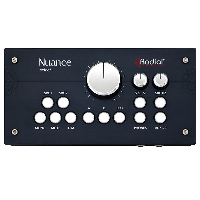 Radial | Nuance Select | Studio Monitor Controller | Matched Attenuation Technology