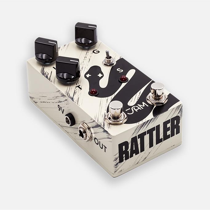 JAM Pedals | Rattler MK2 | Based on Classic RAT Distortion | w/ LM308N Chip