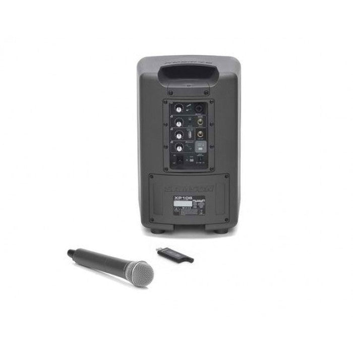 Samson Expedition XP106W Portable PA Speaker 100w w/ Wireless Microphone, Bluetooth & Rechargeable Battery