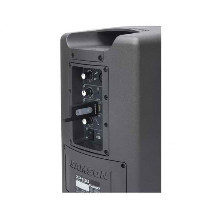Samson Expedition XP106W Portable PA Speaker 100w w/ Wireless Microphone, Bluetooth & Rechargeable Battery