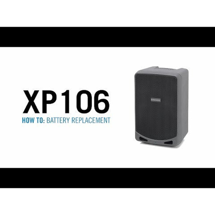 Samson Expedition XP106 Portable PA 100w w/ Bluetooth & Rechargeable Battery