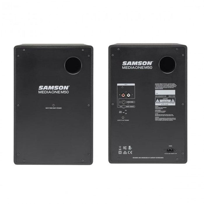 Samson MediaOne M50 Studio Monitors Powered Speakers 80w - Pair