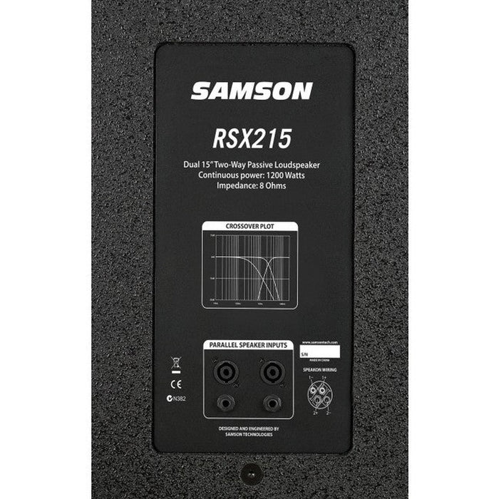 Samson RSX215 15 Inch PA Passive Speaker