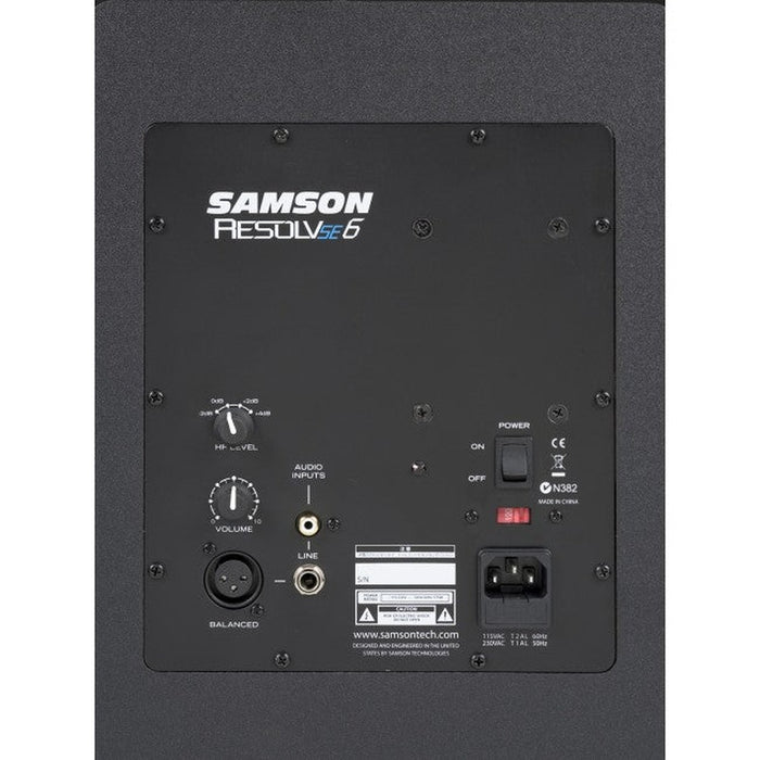 Samson Resolv SE A6 Powered Studio Monitor Speaker (Single)