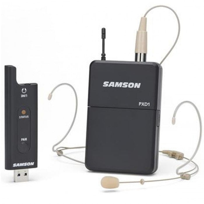 Samson Wireless XPD2-HEADSET USB Digital Wireless Mic System w/ Headset Mic