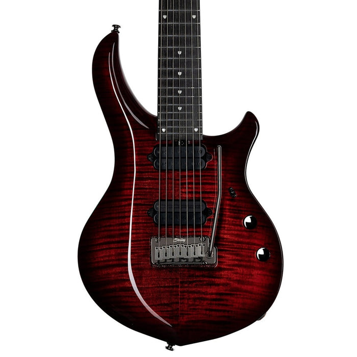 Sterling by Music Man Majesty 7 MAJ270 - 7 String John Petrucci Signature - Dimarzio - Royal Red