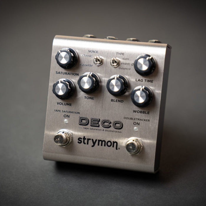 Strymon | DECO V2 | Tape Saturation & Doubletracker Delay Pedal | w/ Analogue JFET & ARM DSP