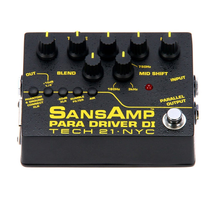 Tech 21 | SansAmp | Para Driver DI V2 | Preamp & DI w/ Mid Frequency Control