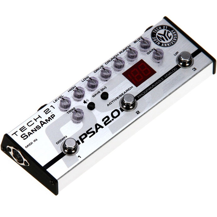 Tech 21 | SansAmp PSA 2.0 | Programmable Preamp Pedal