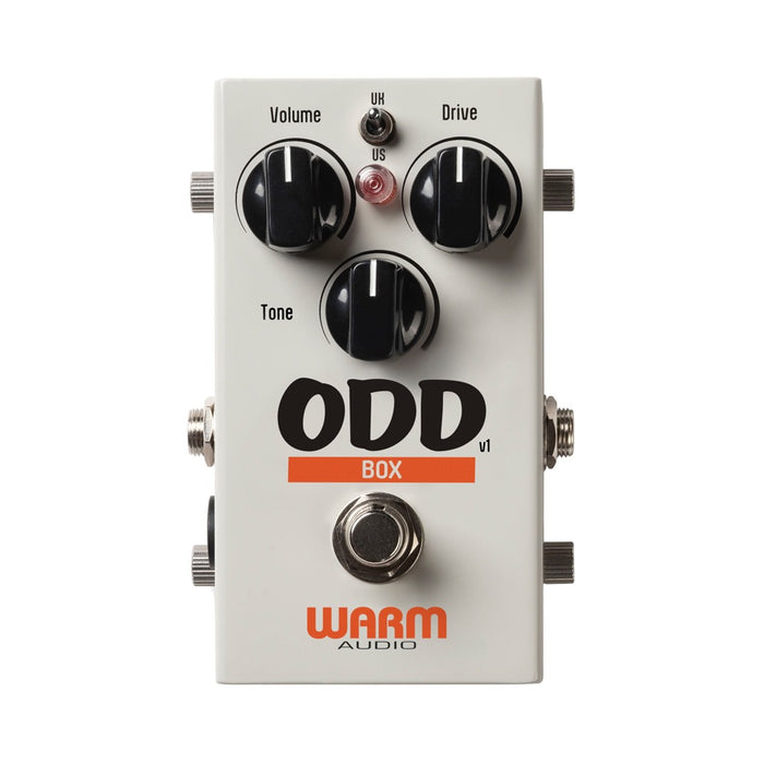 Warm Audio | ODD Box V1 | Hard-clipping Overdrive Pedal | w/ US & UK Switch