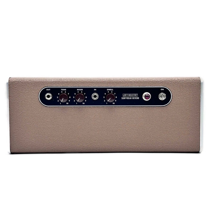 Surfy Industries | SurfyBear Classic V3 | Real Spring Reverb w/ SurfyPan EXTRA | Brown