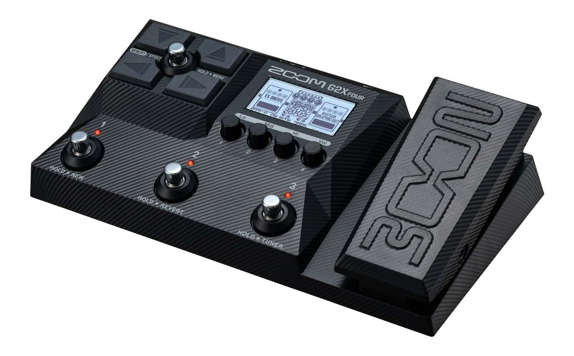 Zoom | G2X FOUR | MultiStomp | Multi-Effects Processor with Expression