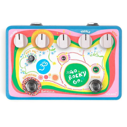 Aclam Go Rocky Go Vox Conqueror Preamp Pedal The White Album amp in a box (Aclam-Go-Rocky-Go) - Gsus4