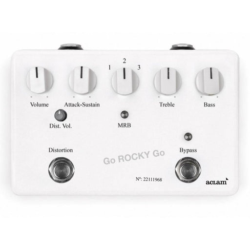 Aclam Go Rocky Go (White Album Edition) Vox Conqueror Preamp Pedal The White Album amp in a box (Copy) (Aclam-Go-Rocky-WHITEEDITION) - Gsus4