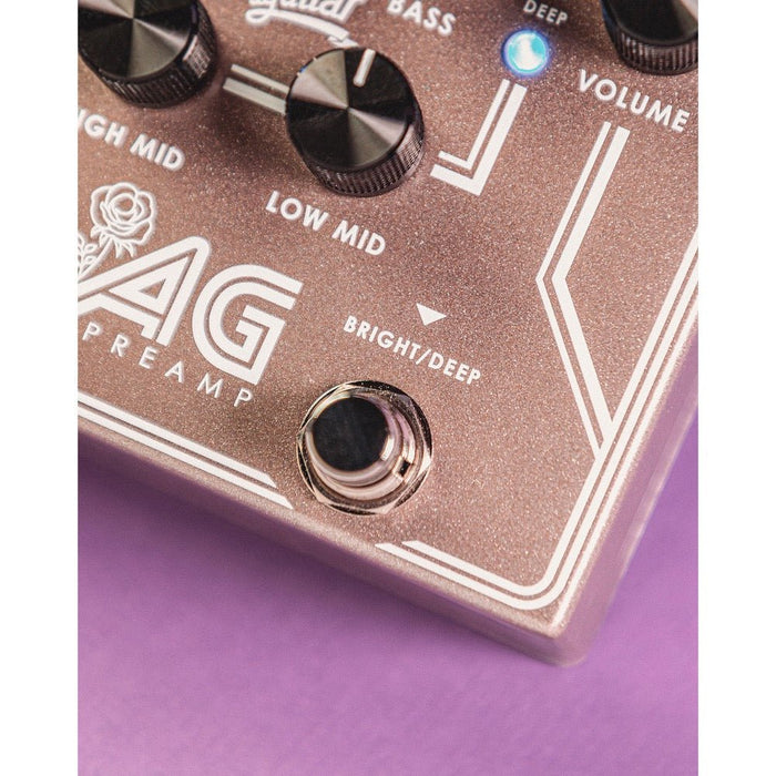Aguilar | AG PREAMP | Rose Gold Limited Edition | Preamp DI Box w/ 4 - Band EQ (AG - AGPREBCAM) - Gsus4