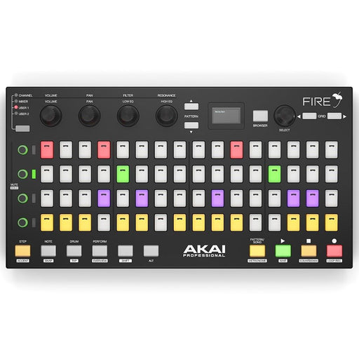 AKAI | FIRE | Dedicated Hardware Controller for FL Studio (Software Not Included) (69/FIRENS) - Gsus4