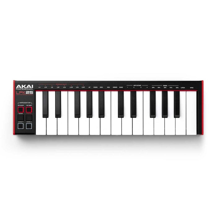 AKAI | LPK25 MK2 | 25 - key MIDI Keyboard Controller (69/LPK25MK2) - Gsus4