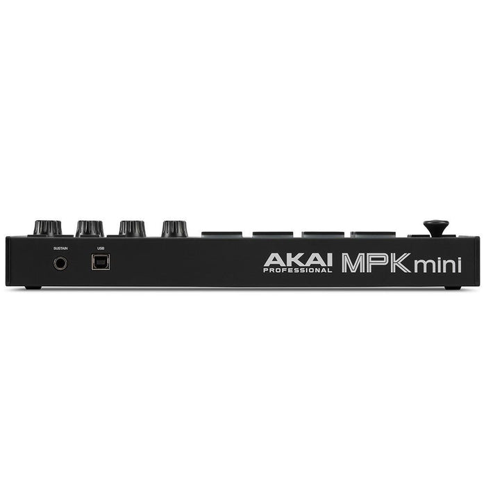 AKAI | MPK Mini MK3 | Compact Keyboard & Pad Controller w/ Encoders & Software | Black (69/MPKMINI3 - BK) - Gsus4