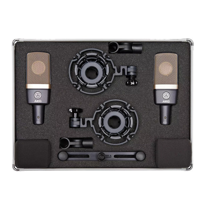 AKG C314ST Matched Pair Of C314 Stereo Set (AKG-3386X00110) - Gsus4