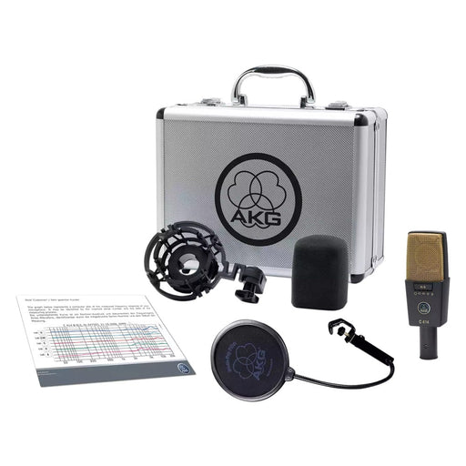 AKG C414 XLII Multipattern Condenser Microphone (AKG-3059X00060) - Gsus4