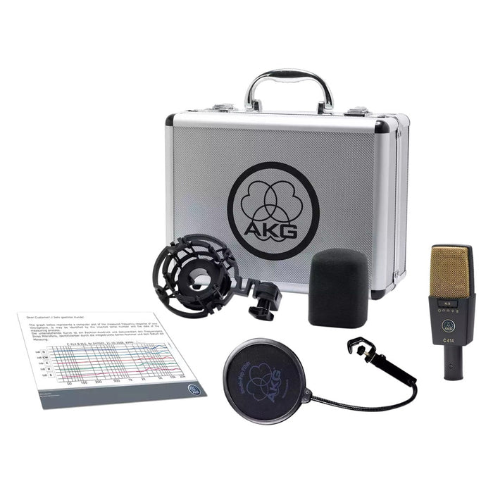 AKG C414 XLII Multipattern Condenser Microphone (AKG-3059X00060) - Gsus4