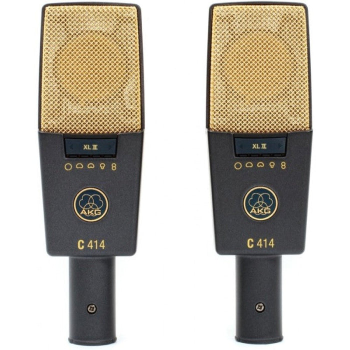 AKG C414XLIIST Matched Pair Of C414 XLII (AKG-3059X00240) - Gsus4