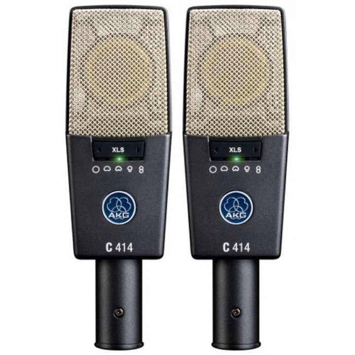 AKG C414XLSST Matched Pair Of C414XLS (AKG-3059X00230) - Gsus4